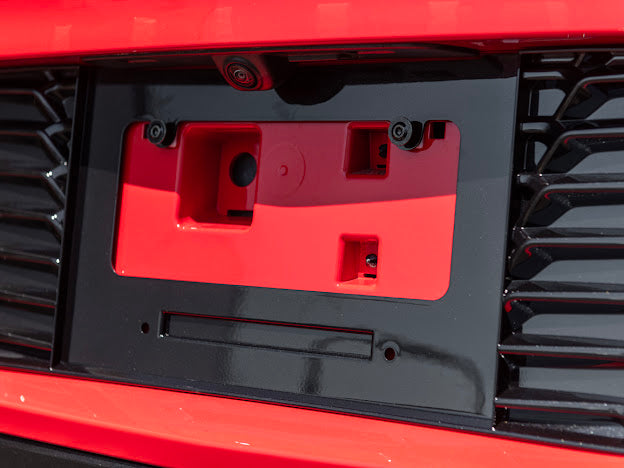 CORVETTE C8 Z06 & E-RAY | LICENSE PLATE BACKING